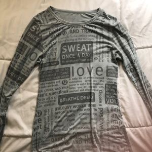 Lululemon long sleeve
